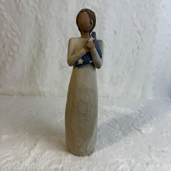Willow Tree Figurine "Hero" Angels By Susan Lordi Honoring Service & Sacrifice - Picture 1 of 6